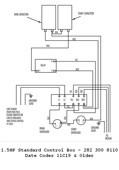 franklin electric 1 2 hp control box wiring|franklin electric motors diagram.